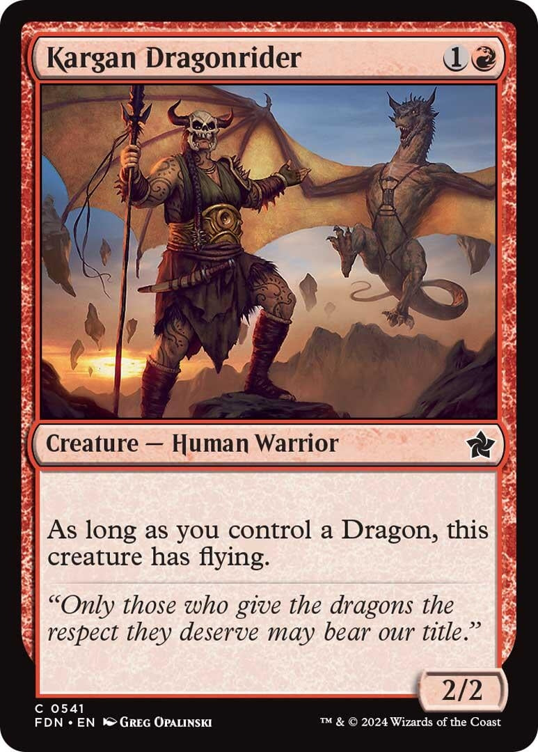 Image for Kargan Dragonrider