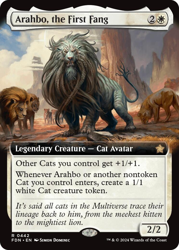 Image for Arahbo, the First Fang (Extended Art)