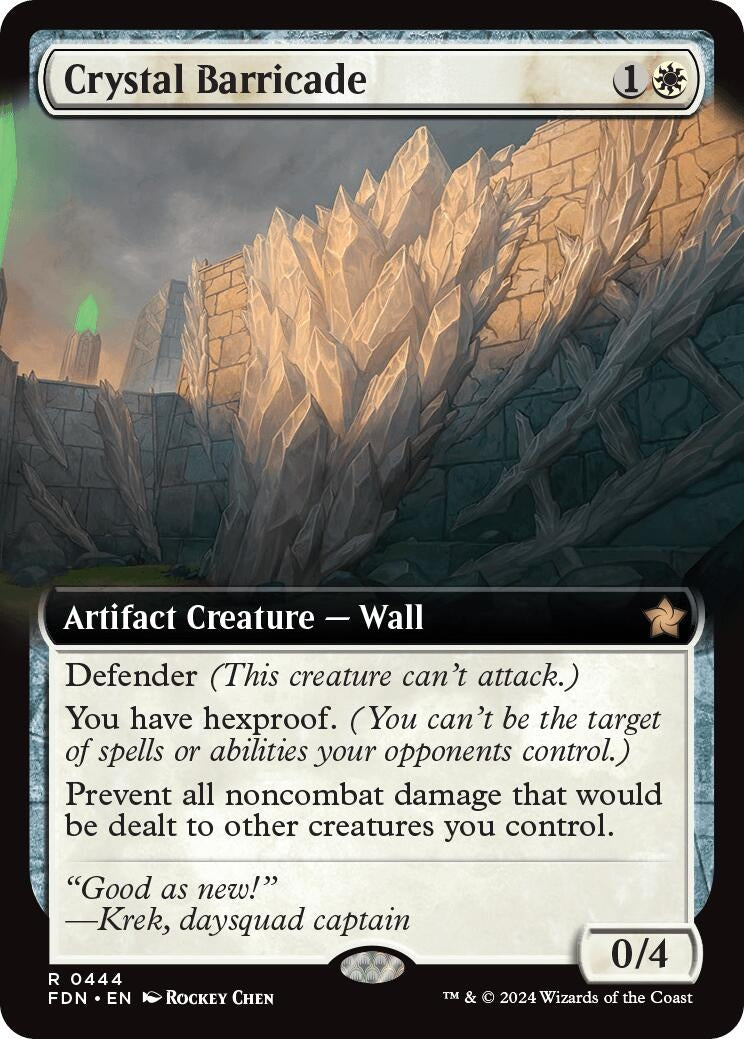 Image for Crystal Barricade (Extended Art)