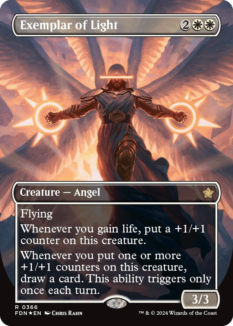 Image for Exemplar of Light (Borderless) (Mana Foil)