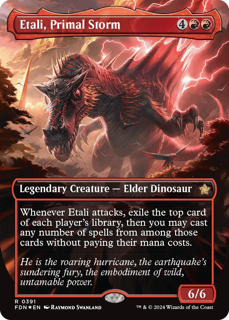 Image for Etali, Primal Storm (Borderless) (Mana Foil)