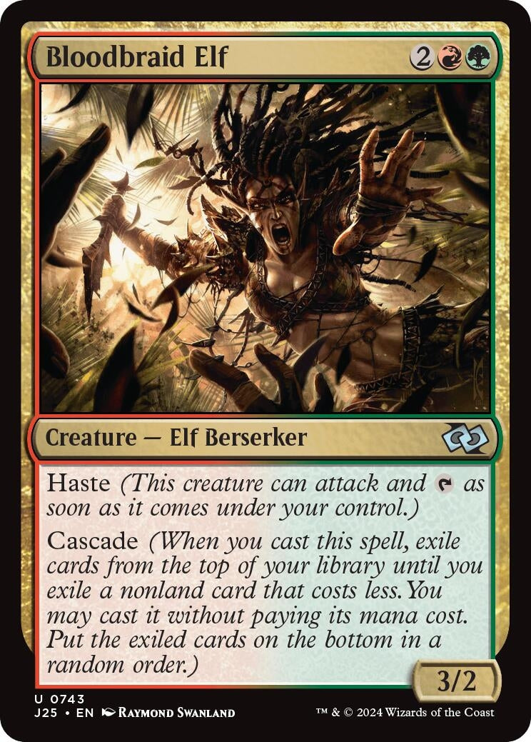 Image for Bloodbraid Elf (743) [J25]