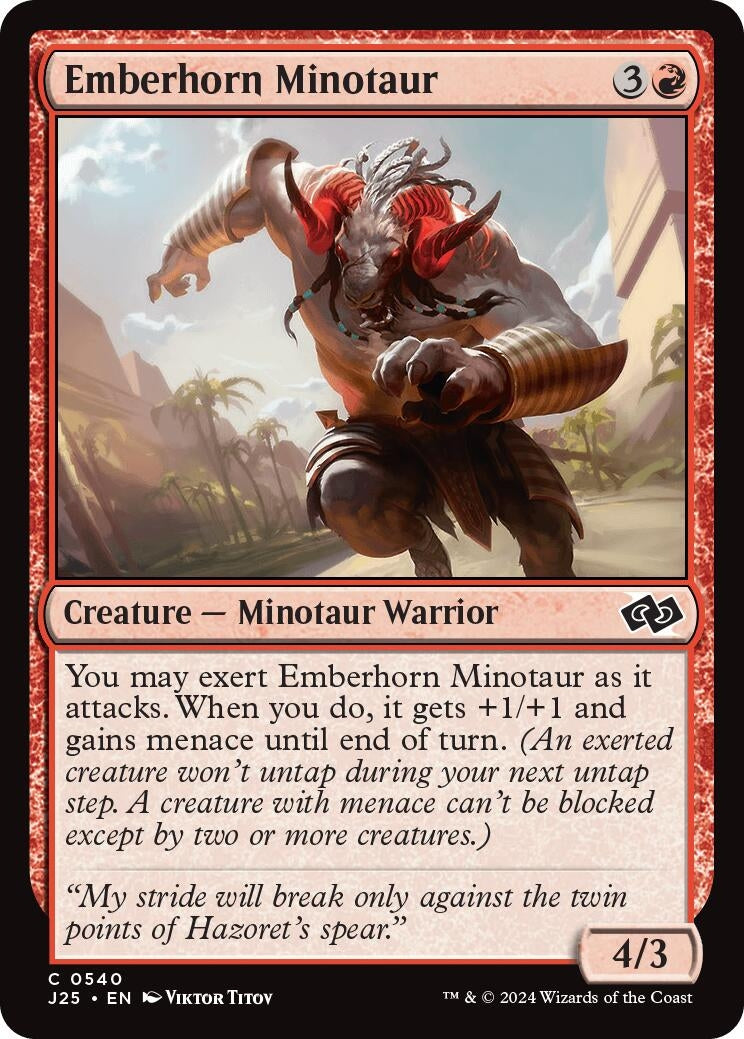 Image for Emberhorn Minotaur (540) [J25]