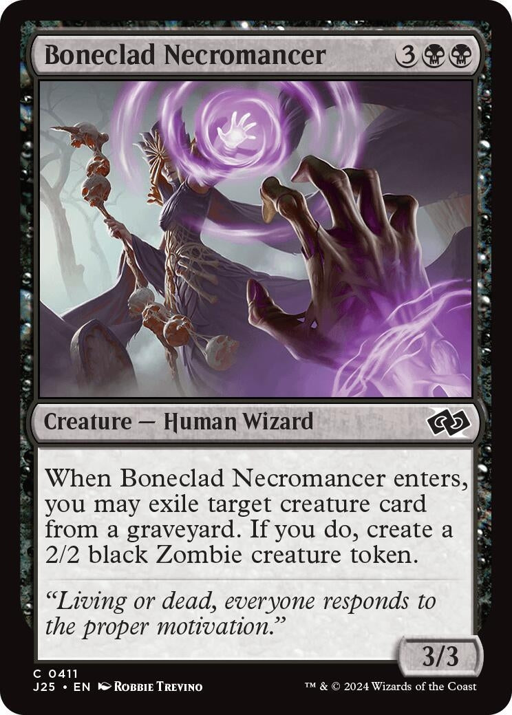Image for Boneclad Necromancer (411) [J25]