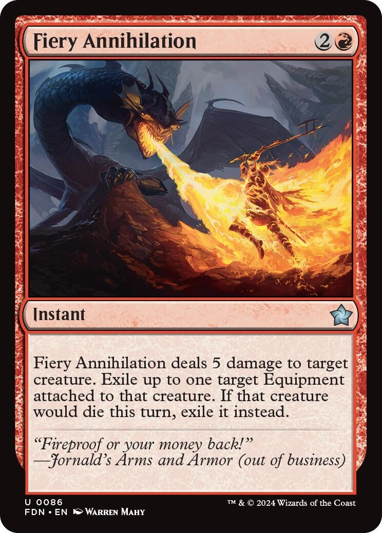Image for Fiery Annihilation