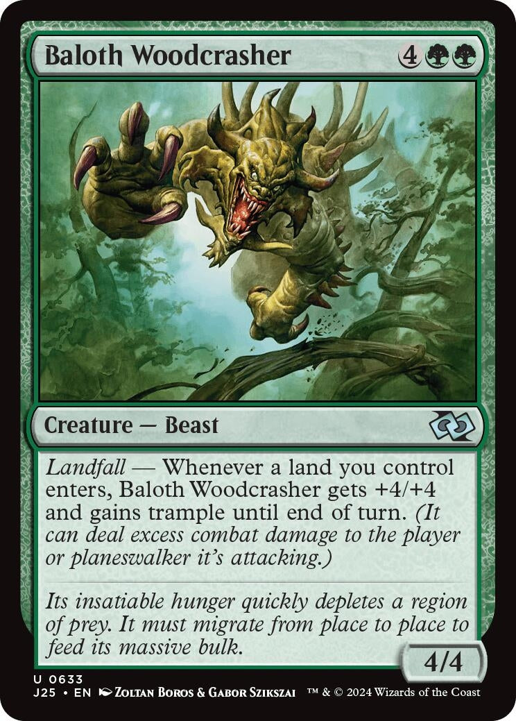 Image for Baloth Woodcrasher (633) [J25]