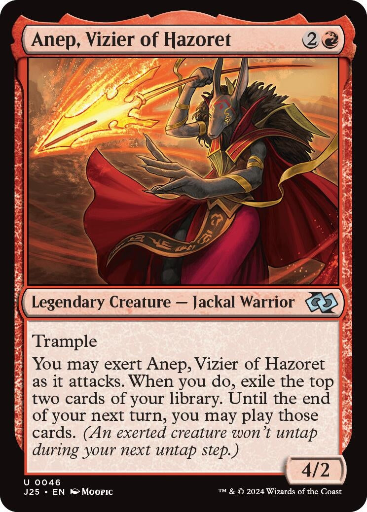 Image for Anep, Vizier of Hazoret (Anime) (46) [J25]