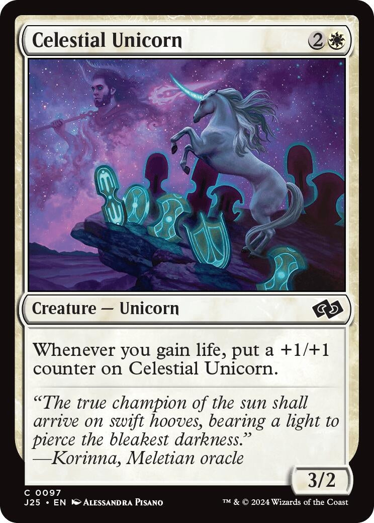 Image for Celestial Unicorn (97) [J25]