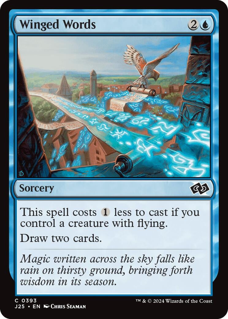 Image for Winged Words (393) [J25]