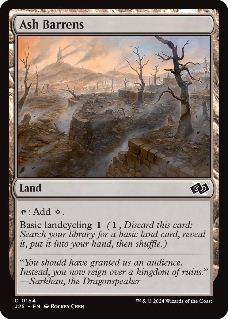 Image for Ash Barrens (154) [J25]