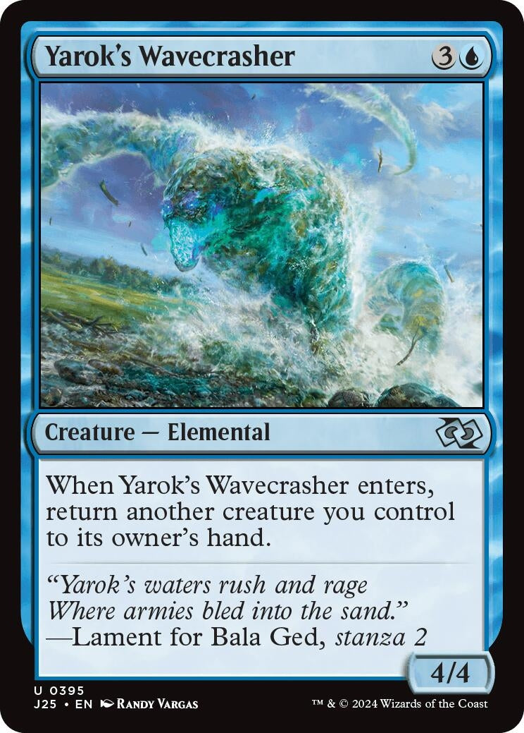 Image for Yarok's Wavecrasher (395) [J25]
