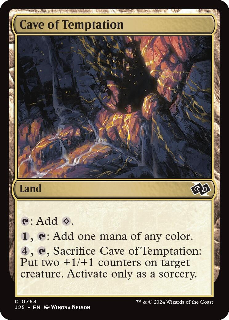 Image for Cave of Temptation (763) [J25]