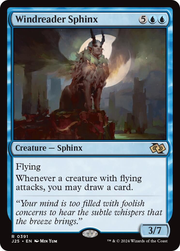 Image for Windreader Sphinx (391) [J25]