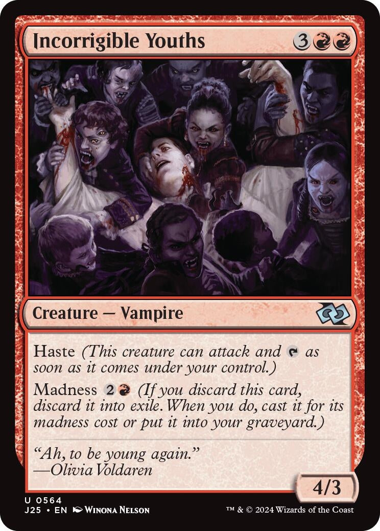 Image for Incorrigible Youths (564) [J25]