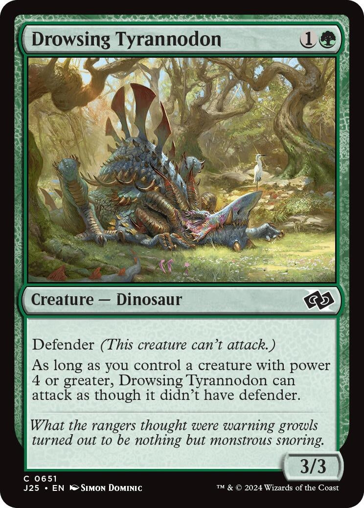 Image for Drowsing Tyrannodon (651) [J25]