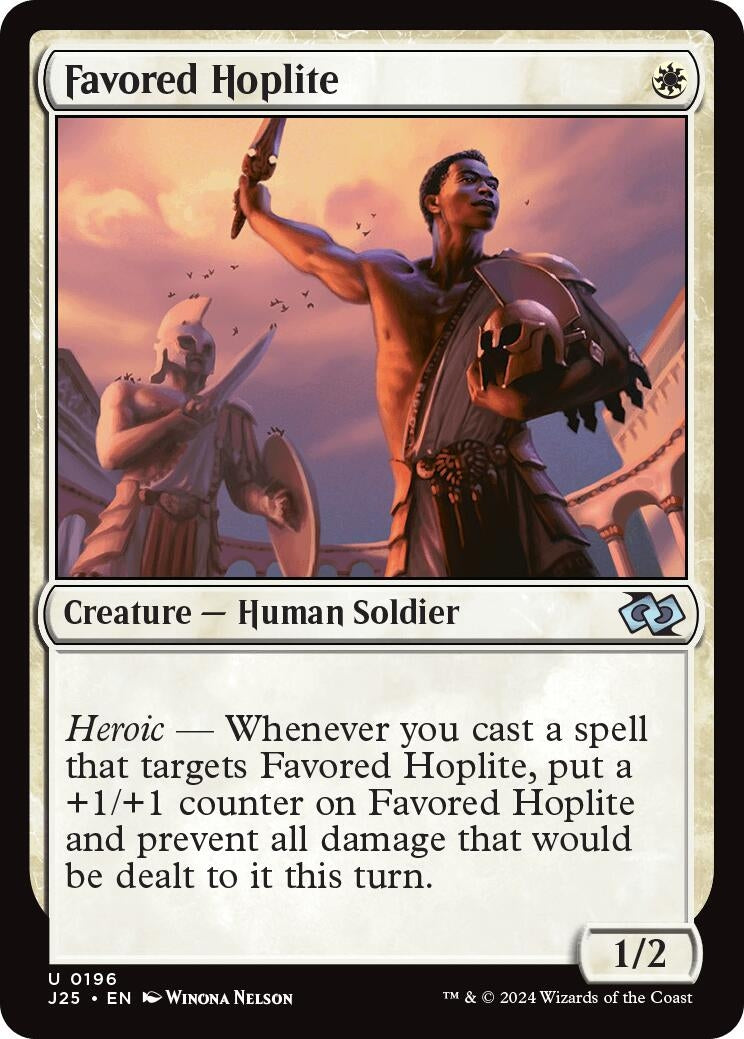 Image for Favored Hoplite (196) [J25]