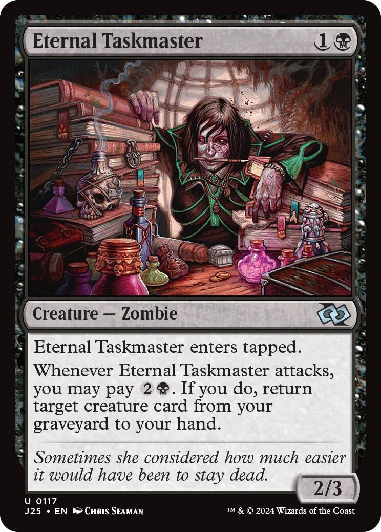 Image for Eternal Taskmaster (117) [J25]