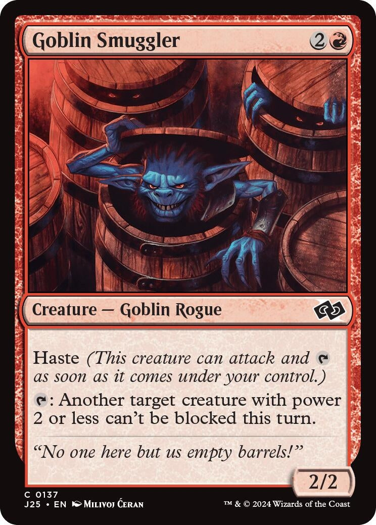Image for Goblin Smuggler (137) [J25]
