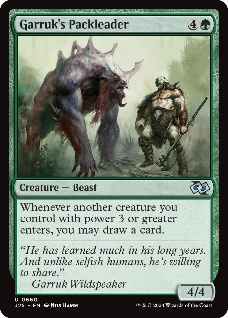 Image for Garruk's Packleader (660) [J25]