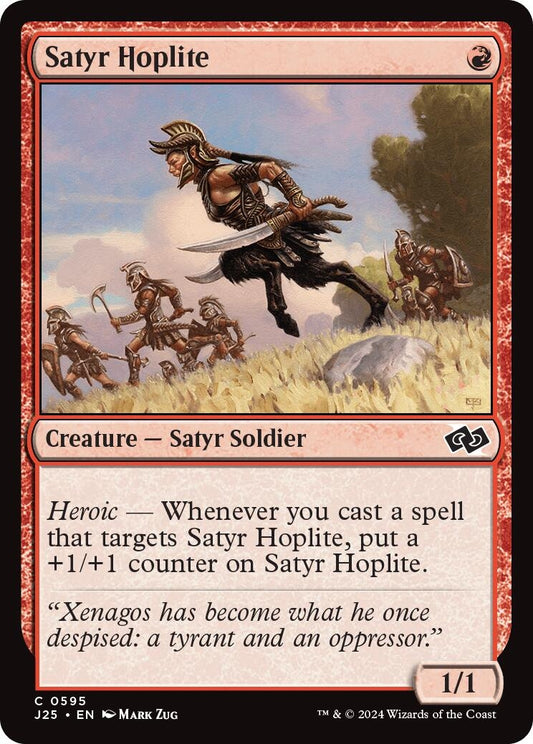 Image for Satyr Hoplite (595) [J25]