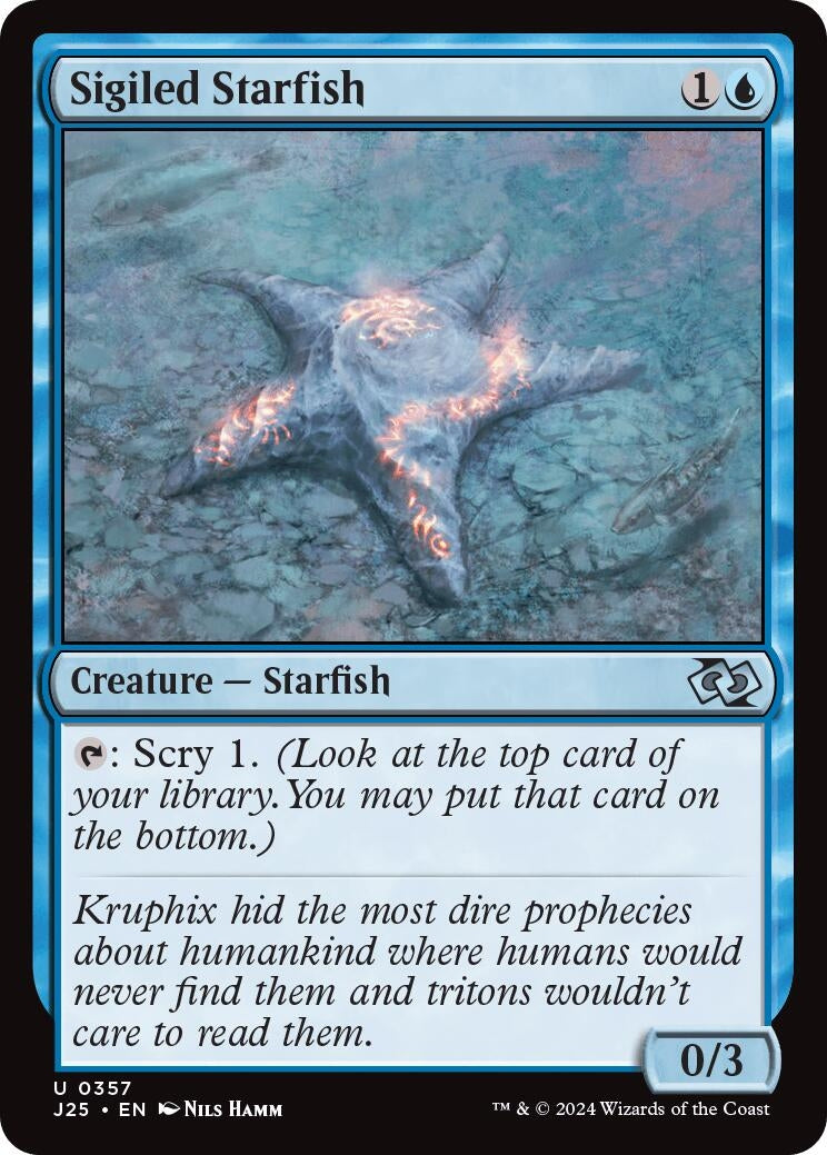 Image for Sigiled Starfish (357) [J25]