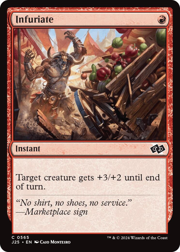 Image for Infuriate (565) [J25]