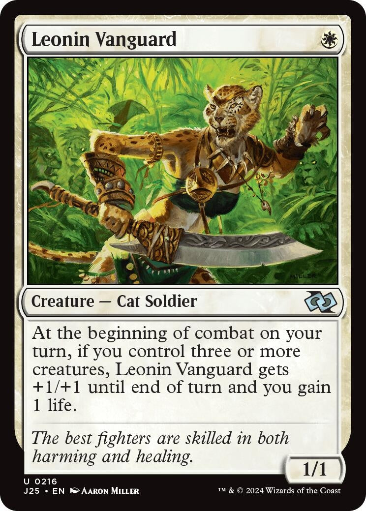 Image for Leonin Vanguard (216) [J25]