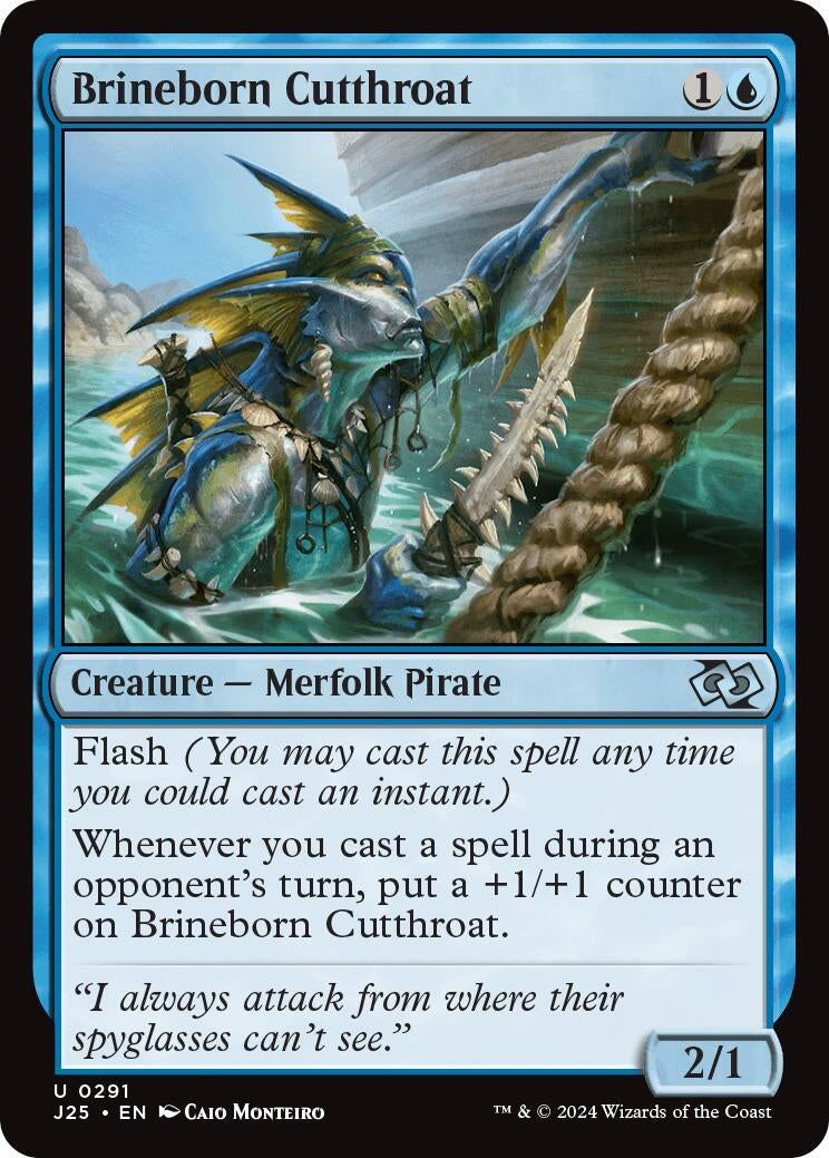 Image for Brineborn Cutthroat (291) [J25]