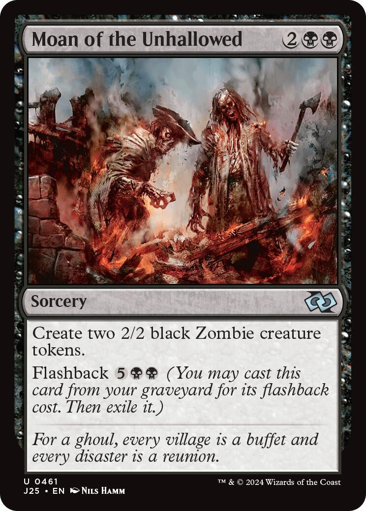 Image for Moan of the Unhallowed (461) [J25]