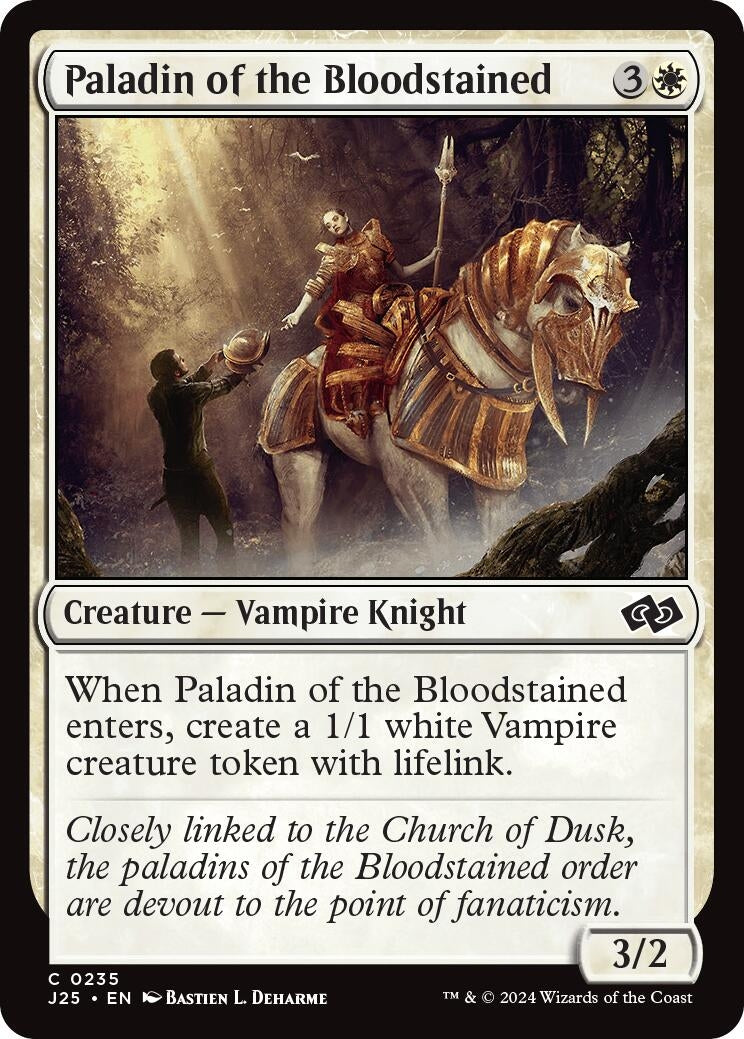 Image for Paladin of the Bloodstained (235) [J25]