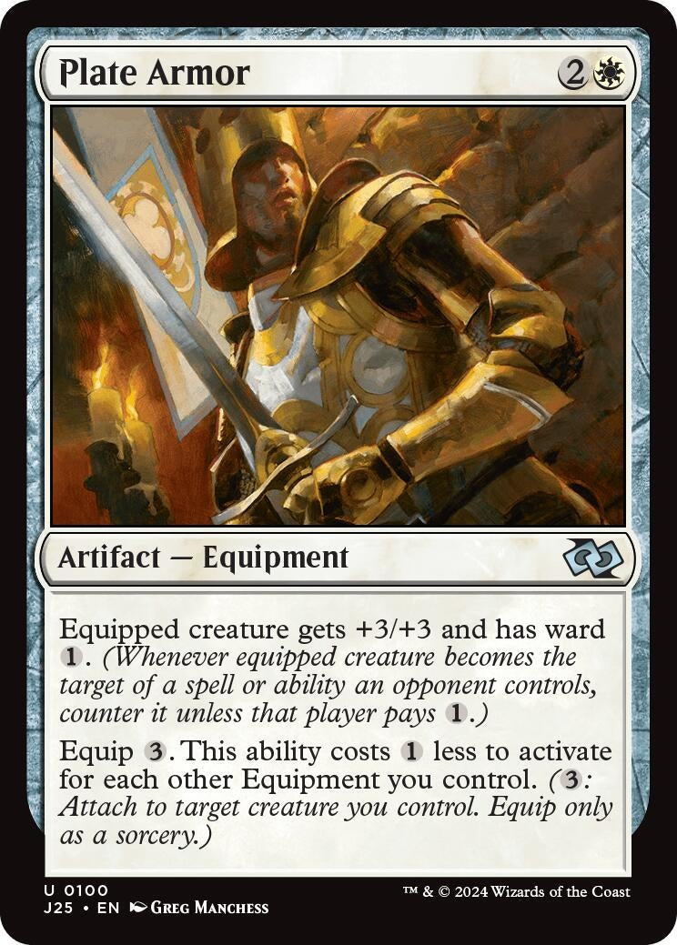 Image for Plate Armor (100) [J25]
