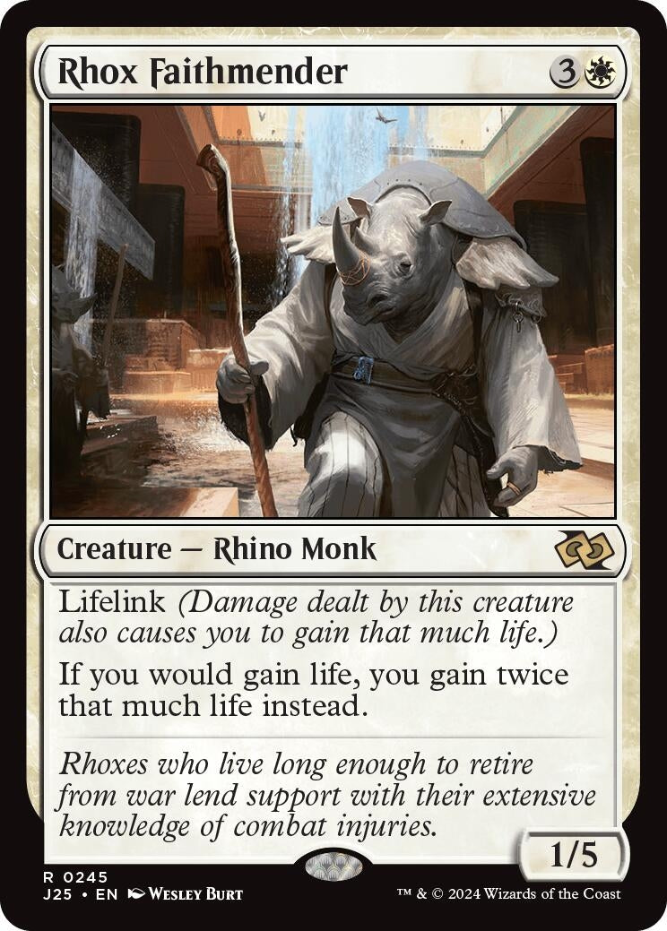 Image for Rhox Faithmender (245) [J25]