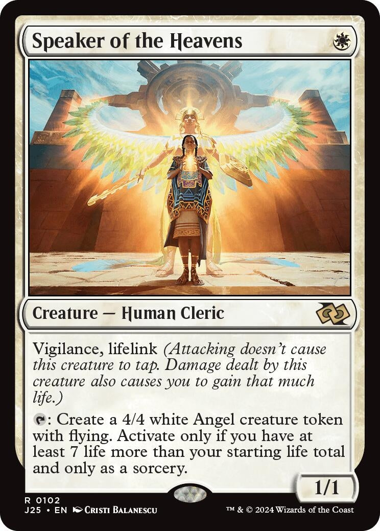 Image for Speaker of the Heavens (102) [J25]