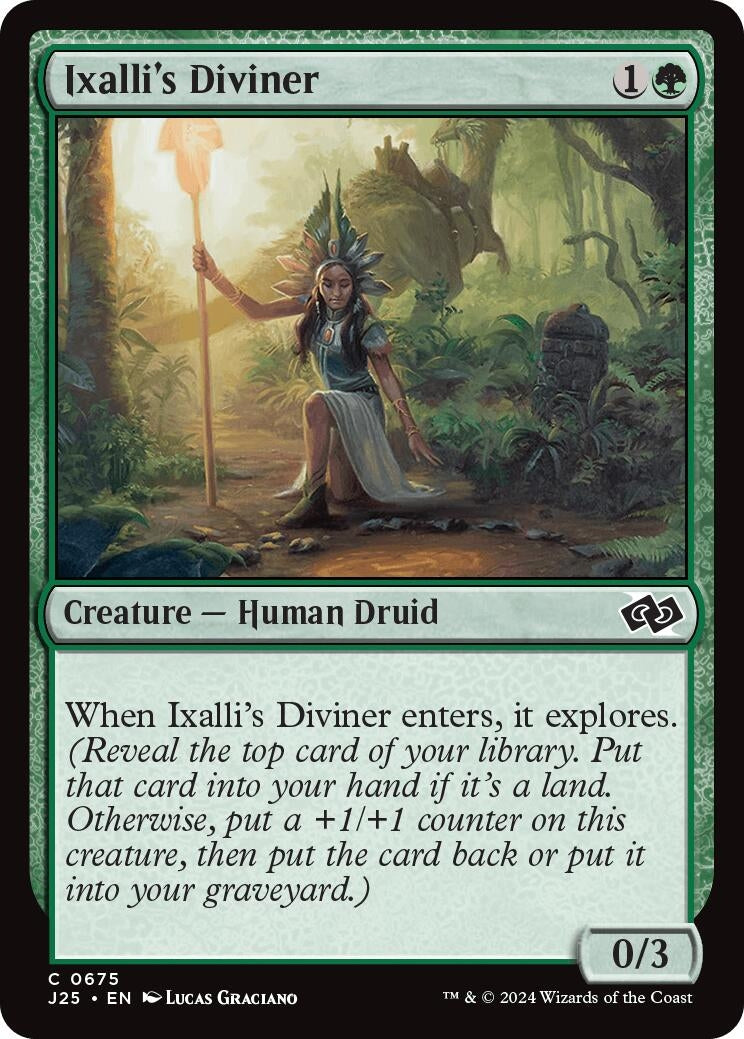 Image for Ixalli's Diviner (675) [J25]