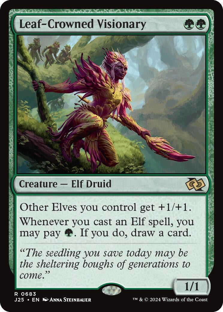 Image for Leaf-Crowned Visionary (683) [J25]