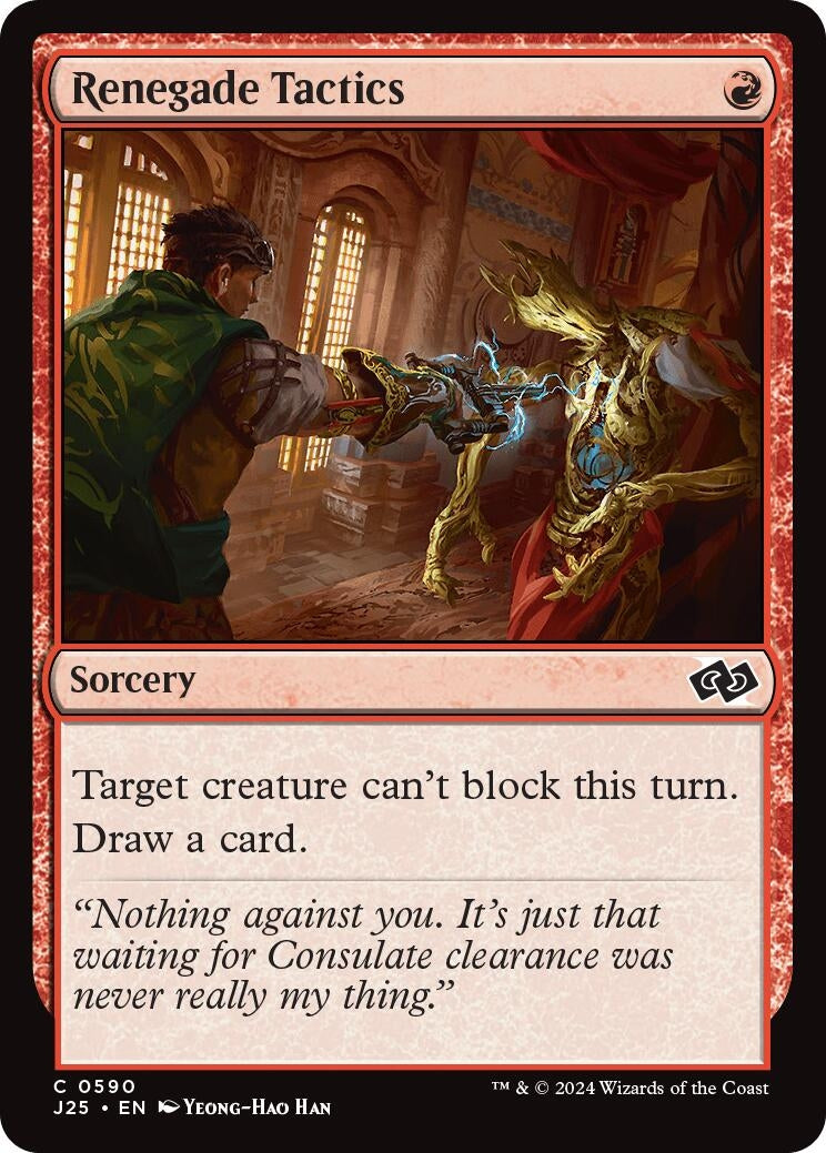Image for Renegade Tactics (590) [J25]
