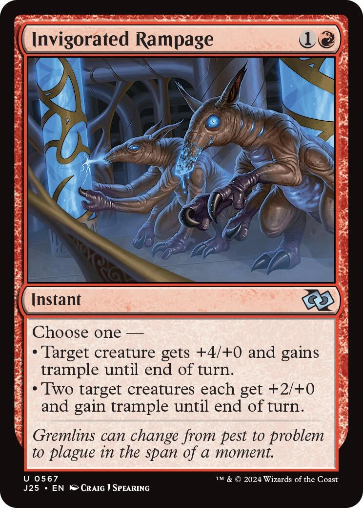 Image for Invigorated Rampage (567) [J25]