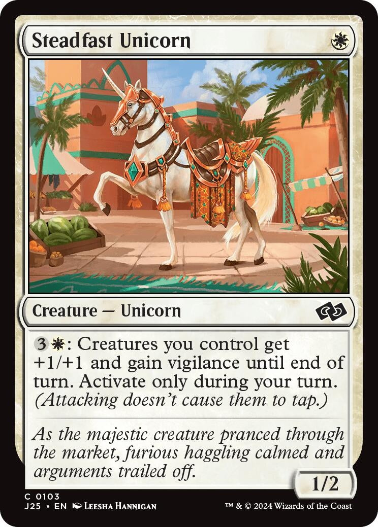 Image for Steadfast Unicorn (103) [J25]