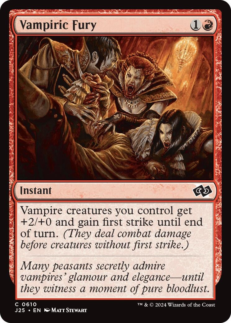 Image for Vampiric Fury (610) [J25]