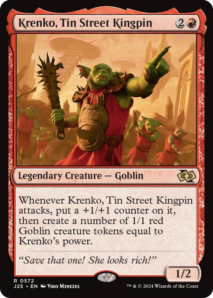 Image for Krenko, Tin Street Kingpin (572) [J25]