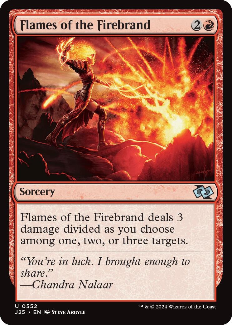 Image for Flames of the Firebrand (552) [J25]