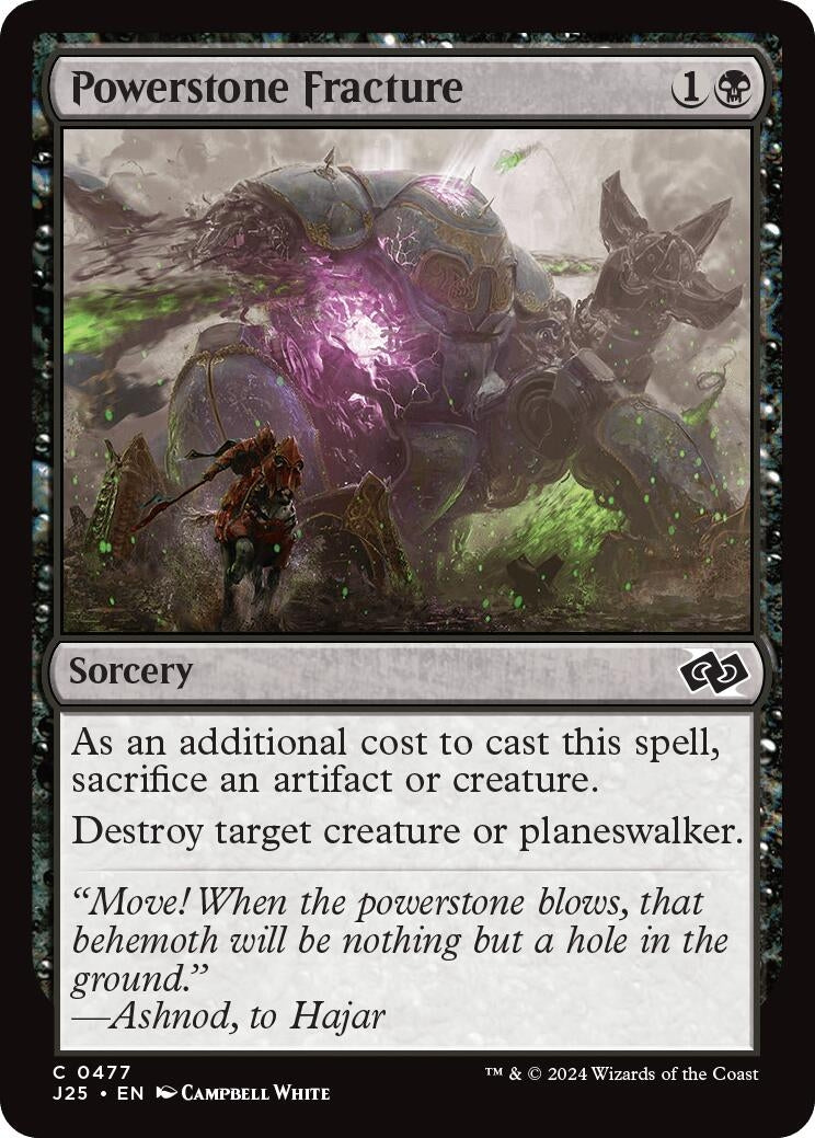 Image for Powerstone Fracture (477) [J25]