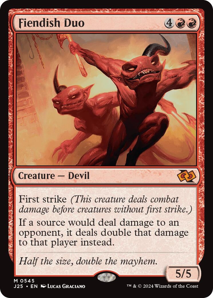 Image for Fiendish Duo (545) [J25]