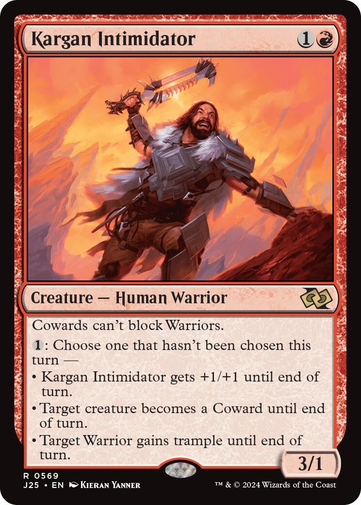 Image for Kargan Intimidator (569) [J25]