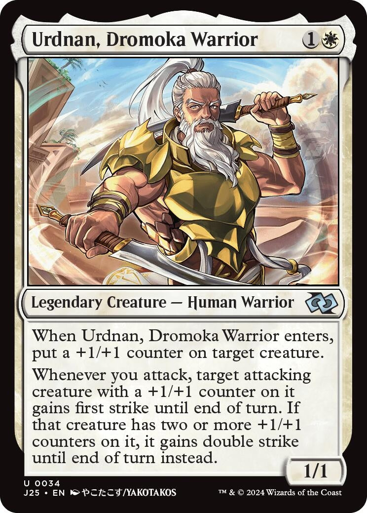 Image for Urdnan, Dromoka Warrior (Anime) (34) [J25]
