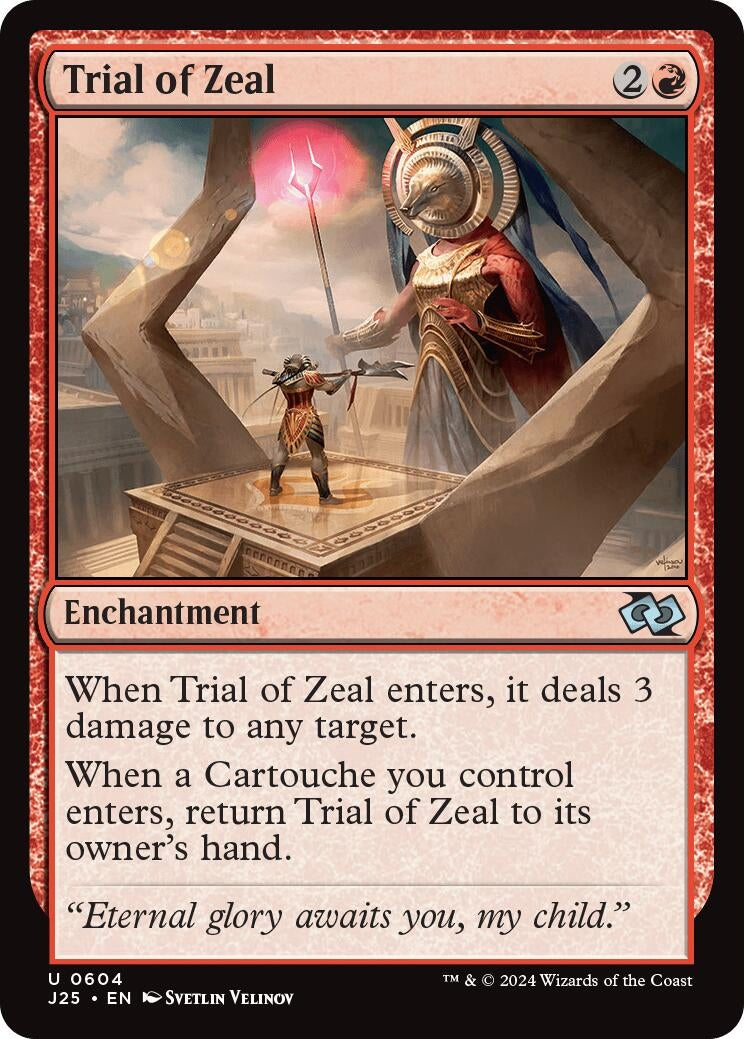 Image for Trial of Zeal (604) [J25]