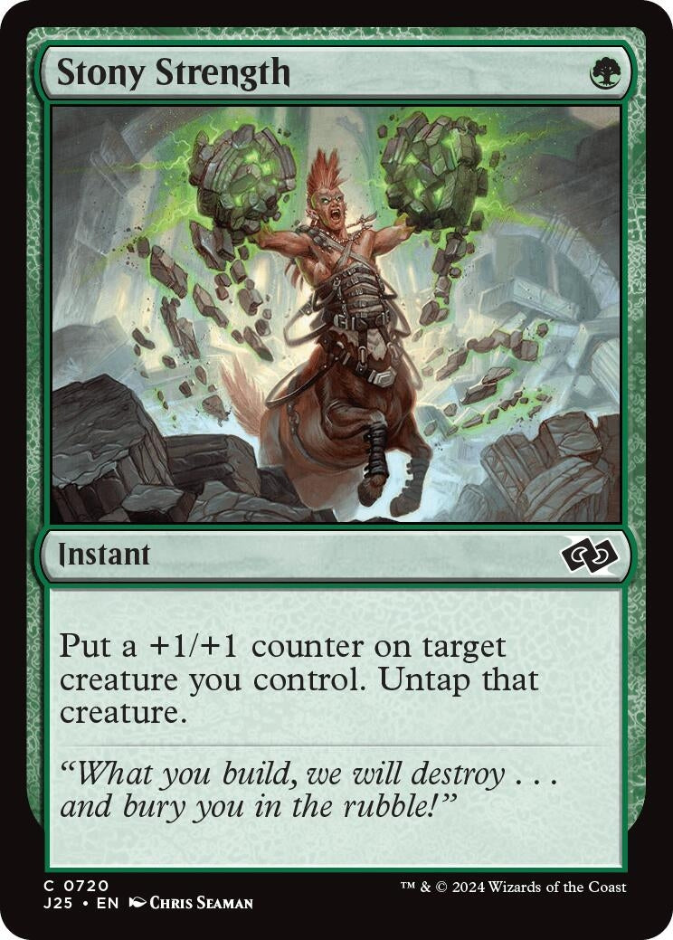 Image for Stony Strength (720) [J25]
