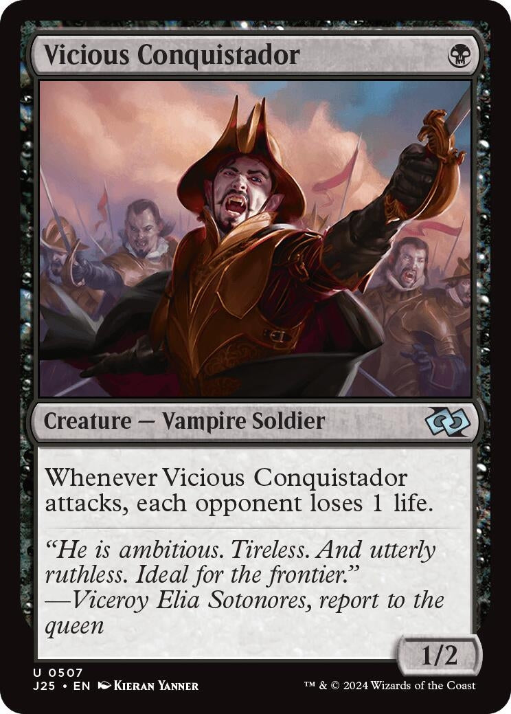 Image for Vicious Conquistador (507) [J25]