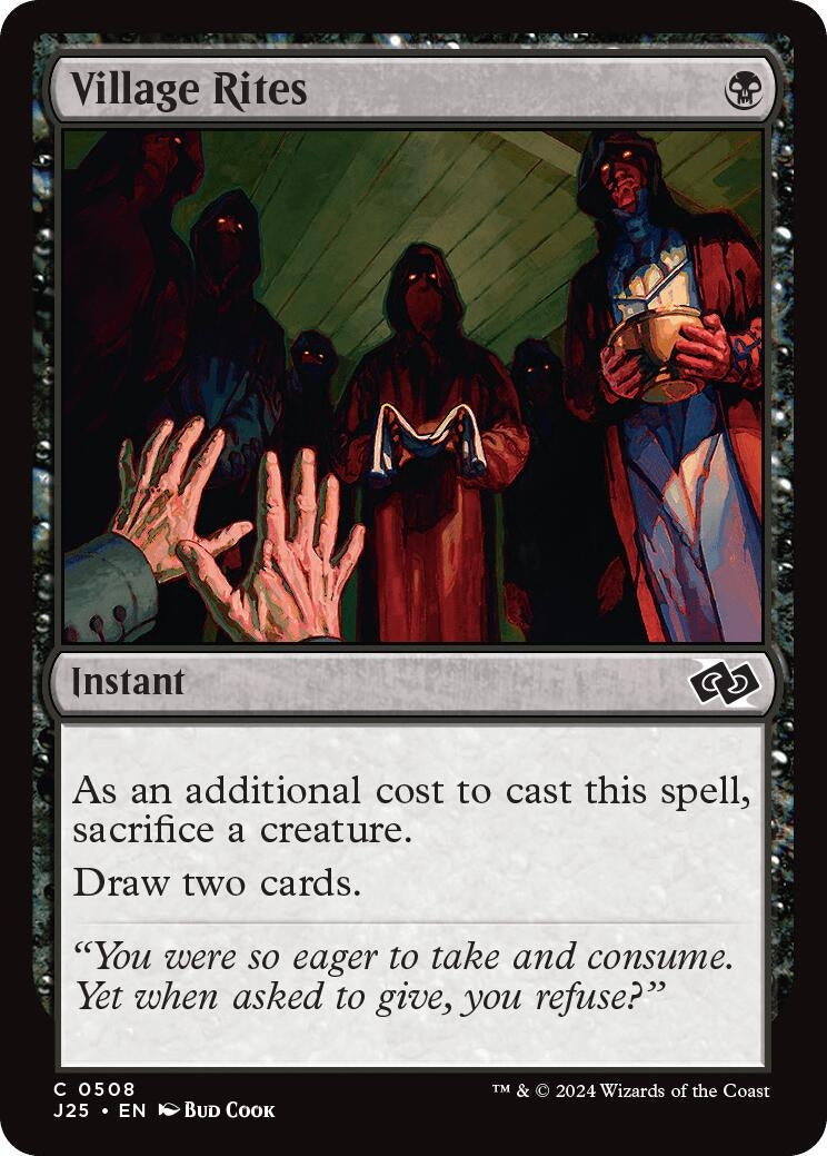 Image for Village Rites (508) [J25]