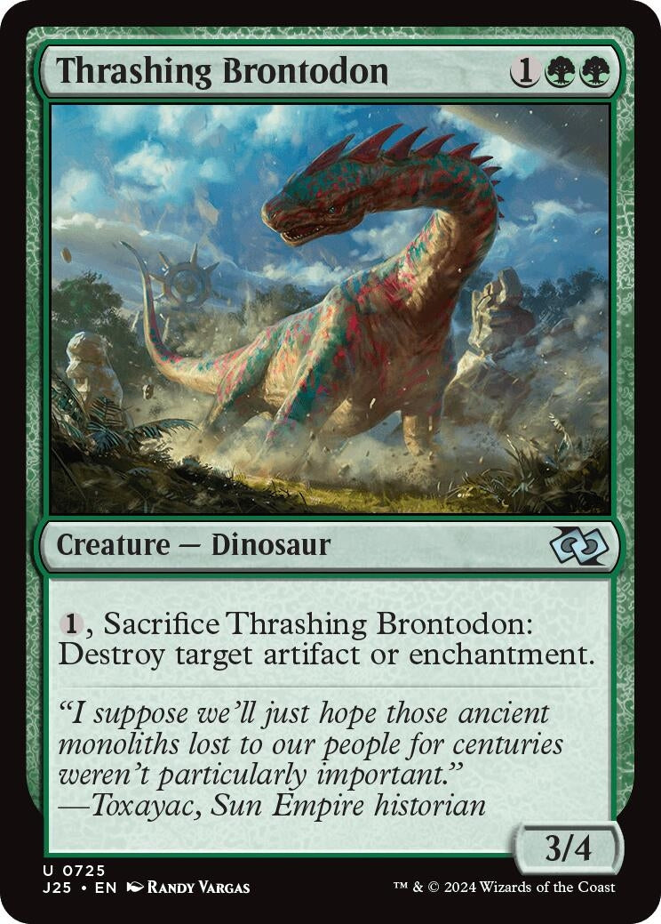 Image for Thrashing Brontodon (725) [J25]